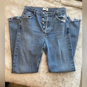 Organic Cotton distressed Nico jeans